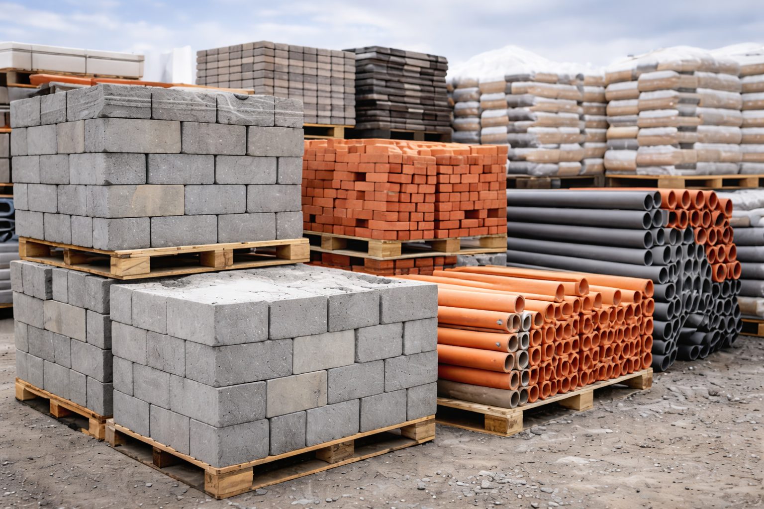 Warehouse and supply stock