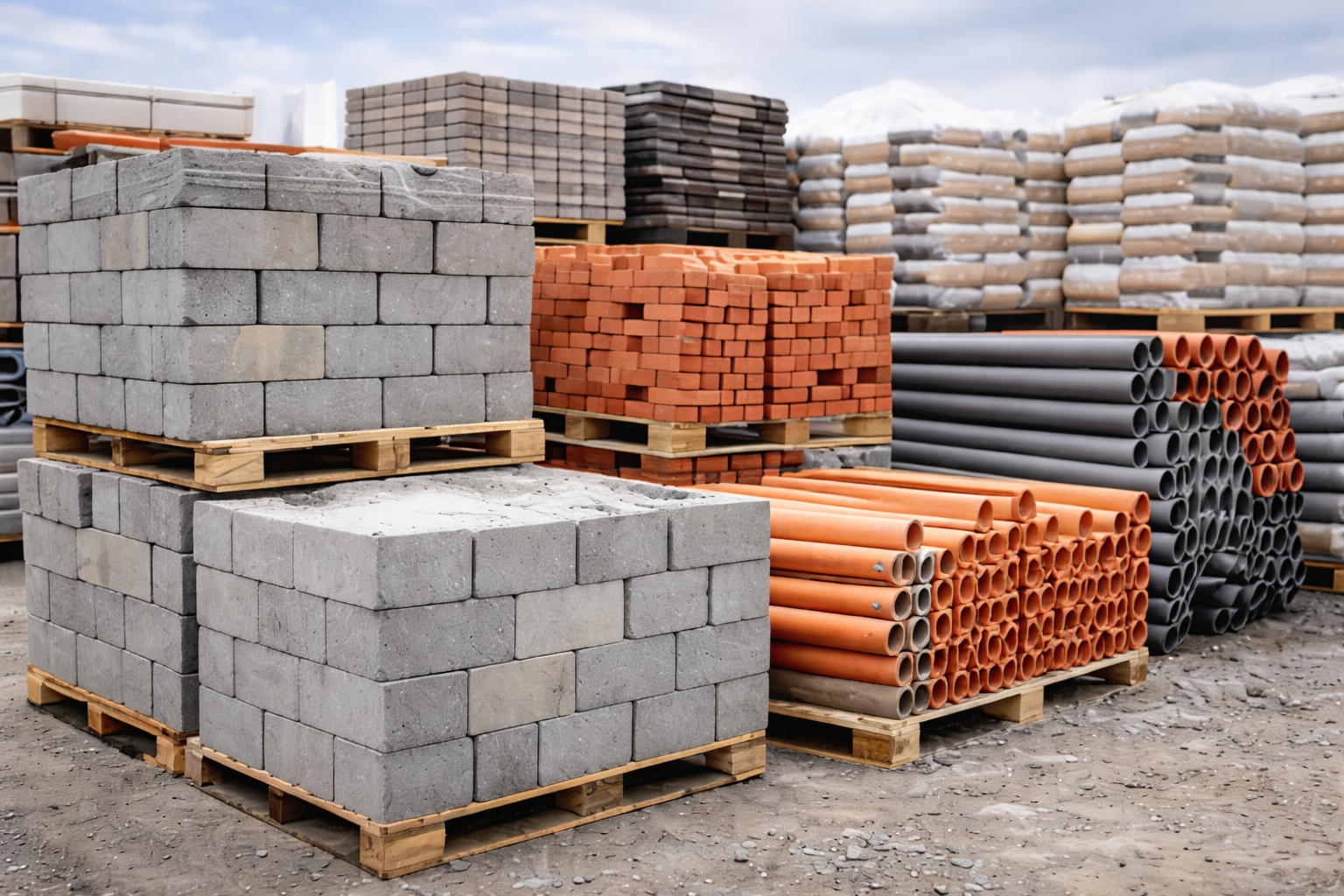 Warehouse and supply stock